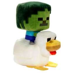 Minecraft 20cm Chicken Jockey Deluxe Plush (6ct) RRP £19.99