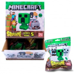 Minecraft Squishmes Blind Bag in CDU (16ct) RRP £5.99