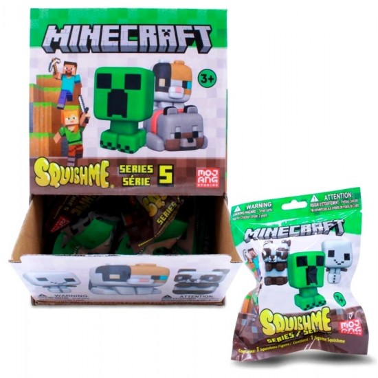 Minecraft Squishmes Blind Bag in CDU (16ct) RRP £5.99