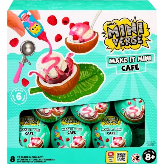 Miniverse Cafe Food Series 6 in PDQ (24ct) RRP £7.99