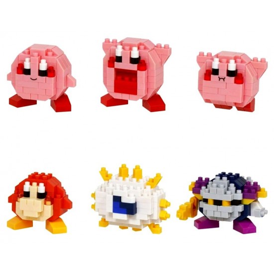 Nanoblock Mininano Kirby Blind Bag Assortment in CDU (6ct) RRP £4.99