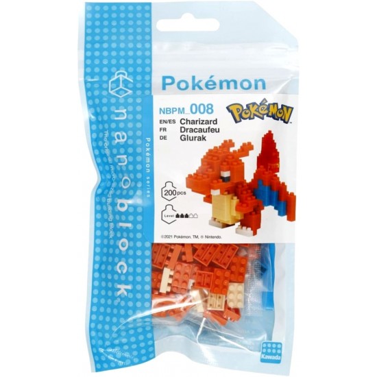 Nanoblock Pokemon Character Pack - Charizard RRP £11.99