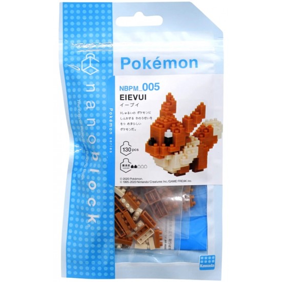 Nanoblock Pokemon Character Pack - Eevee RRP £11.99