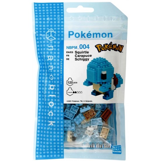 Nanoblock Pokemon Character Pack - Squirtle RRP £11.99
