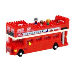 Nanoblock 'Sights To See' Series - London Open Top Tour Bus RRP £19.99