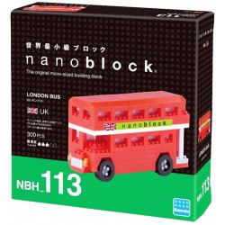 Nanoblock 'Sights To See' Series - London Red City Bus RRP £19.99