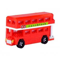 Nanoblock 'Sights To See' Series - London Red City Bus RRP £19.99