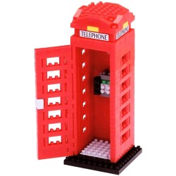 Nanoblock 'Sights To See' Series - London Telephone Box RRP £19.99