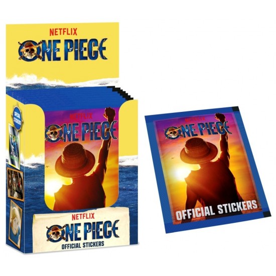 One Piece (Netflix Series) Official Sticker Collection CDU (30ct) RRP £1.00 One Piece (Netflix Series) Official Sticker Collection CDU (30ct) RRP £1.00