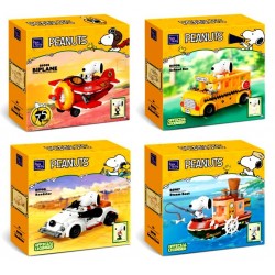 Pantasy Snoopy Where We Go Vehicles Building Block Assortment (12ct) RRP £11.99