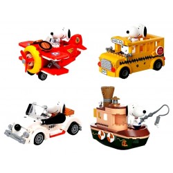 Pantasy Snoopy Where We Go Vehicles Building Block Assortment (12ct) RRP £11.99