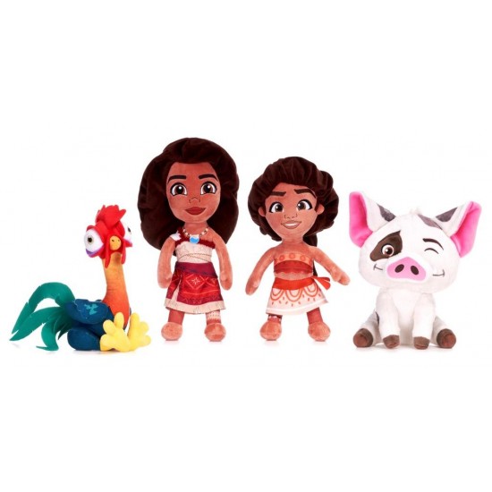 Moana 2 Movie 28cm Plush Assortment (6ct) RRP £17.99