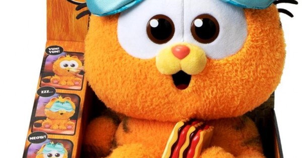 Garfield Movie Baby Garfield Feature Plush with Sound