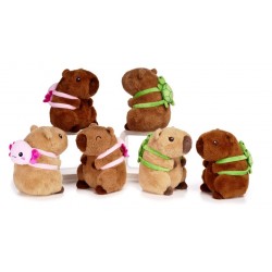 Capybara with Rucksack 22cm Plush Assortment (6ct) RRP £13.99