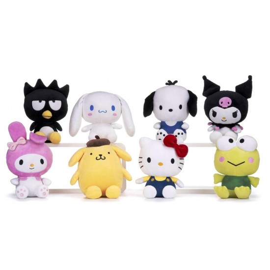 Hello Kitty & Friends 23cm Plush Assortment (8ct) RRP £15.99