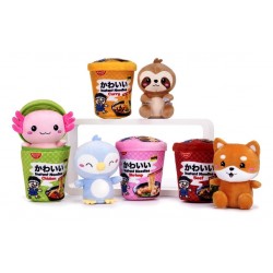 Kawaii Kuties (49479) 19cm Noodle Pot Plush Assortment (6ct) RRP £17.99