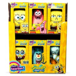 SpongeBob Squarepants Micro Teenies Boxed Plush CDU (18ct) RRP £3.99