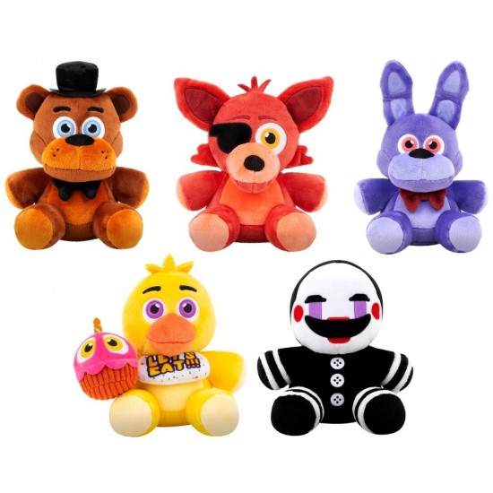 Five Nights at Freddy's 8-inch Core Plush Assortment (6ct) RRP £12.99 Five Nights at Freddy's 8-inch Core Plush Assortment (6ct) RRP £12.99