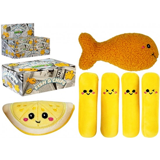 Fish & Chips 20cm Plush in Box (8ct) RRP £9.99 Fish & Chips 20cm Plush in Box (8ct) RRP £9.99
