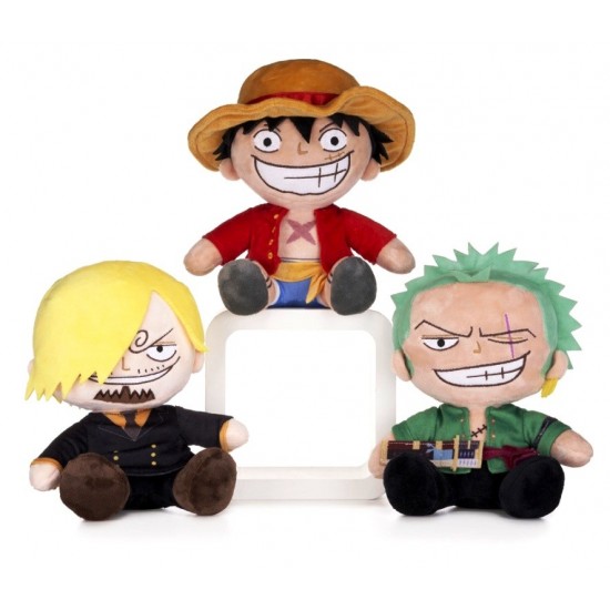 One Piece 24cm Plush Assortment (6ct) RRP £18.99