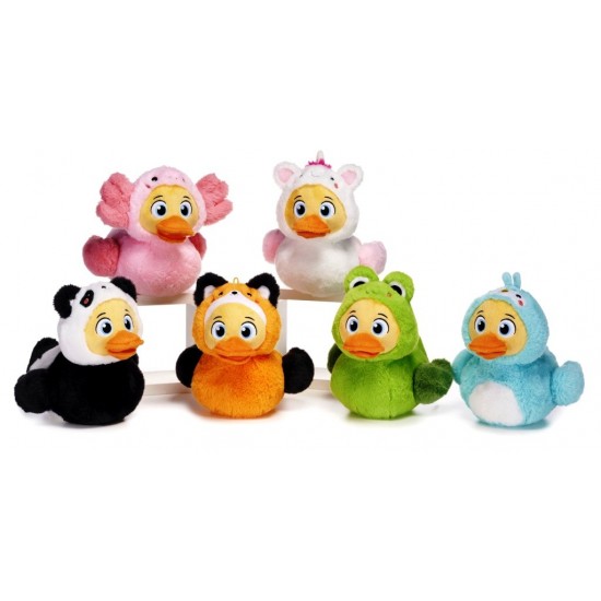 Quack Pack 22cm Plush Duck Assortment (6ct) RRP £11.99