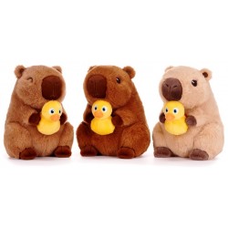 Capybara with Yellow Duck 21cm Plush Assortment (6ct) RRP £13.99
