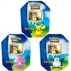 Pokemon Go Tins - Pikachu, Snorlax, Blissey (6ct) RRP £21.99