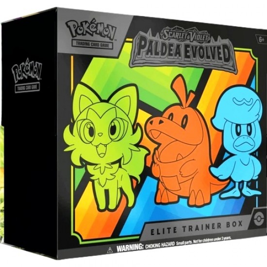 Pokemon Scarlet & Violet 2: Paldea Evolved Elite Trainer Box RRP £49.99