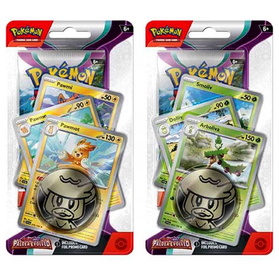 Pokemon Scarlet & Violet 2: Paldea Evolved PREMIUM Checklane (12ct) RRP £6.99