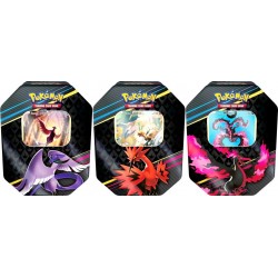 Pokemon Crown Zenith Moltres/Articuno/Zapdos Galarian Forms Tins (6ct) RRP £19.99 - MARCH 2023 - SOLD OUT TO PRE ORDER