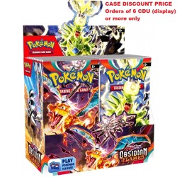 Pokemon Scarlet & Violet 3: Obsidian Flames Boosters (36ct) RRP £4.29 (CASE DISCOUNT FOR 6 CDU OR MORE)