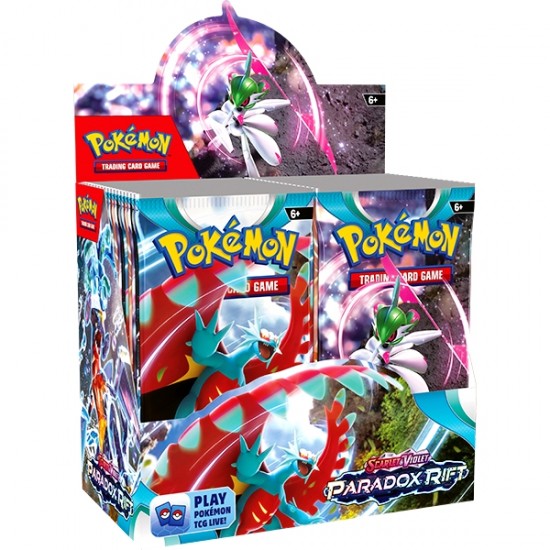 Pokemon Scarlet & Violet 4: Paradox Rift Boosters (36ct) RRP £4.29