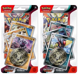 Pokemon Scarlet & Violet 3: Obsidian Flames PREMIUM Checklane Blisters (12ct) RRP £6.99 - RELEASE DATE: AUGUST 11, 2023
