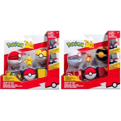  Pokemon Clip n Go Poke Ball Belt Set (4ct) RRP £19.99