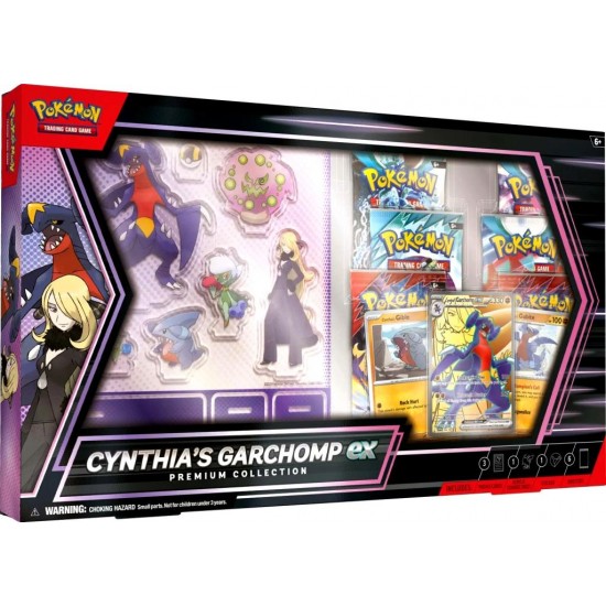 Pokemon Cynthia's Garchomp ex Premium Collection RRP £39.99 - SOLD OUT TO PREORDER