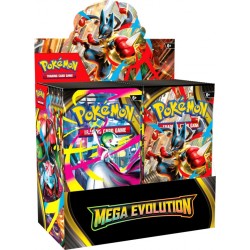 Pokemon Mega Evolution Boosters (36ct) RRP £4.29 - RELEASE DATE: SEPTEMBER 26, 2025