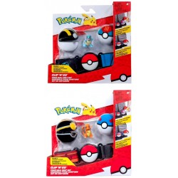 Pokemon (83Z) Clip n Go Poke Ball Belt Set (4ct) RRP £19.99