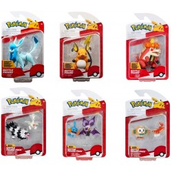 Pokemon (07AD) 2-3" Battle Figure Pack (6ct) RRP £7.99