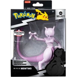 Pokemon (PKW2417) Mewtwo 6" Super Articulated Figure (4ct) RRP £19.99