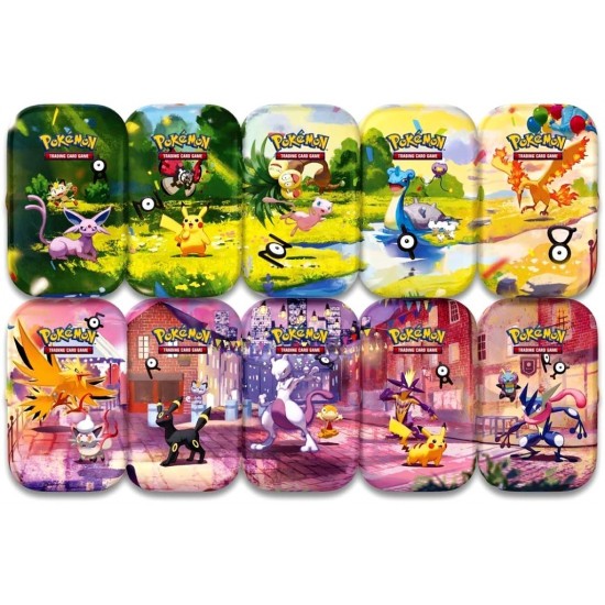 Pokemon 30th Celebration Mini Tin CDU (10ct) RRP £12.99 - RELEASE DATE: OCTOBER 23, 2026 (UNAVAILABLE TO PRE-ORDER & SUBJECT TO PURCHASING CONDITIONS)