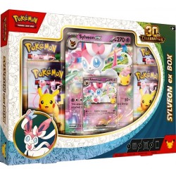 Pokemon 30th Celebration Sylveon ex Box RRP £21.99 - RELEASE DATE: SEPTEMBER 16, 2026 (UNAVAILABLE TO PRE-ORDER & SUBJECT TO PURCHASING CONDITIONS)