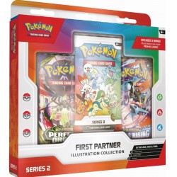 Pokemon First Partner Illustration Collection - Series 2 (6ct) RRP £14.99 - RELEASE DATE: JUNE 19, 2026 (UNAVAILABLE TO PRE-ORDER AND SUBJECT TO PURCHASING CONDITIONS)