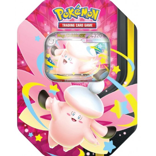 Pokemon Mega Moonlit Tins (6ct) RRP £21.99 - RELEASE DATE JUNE 5, 2026 (UNAVAILABLE TO PRE-ORDER AND SUBJECT TO PURCHASING CONDITIONS)