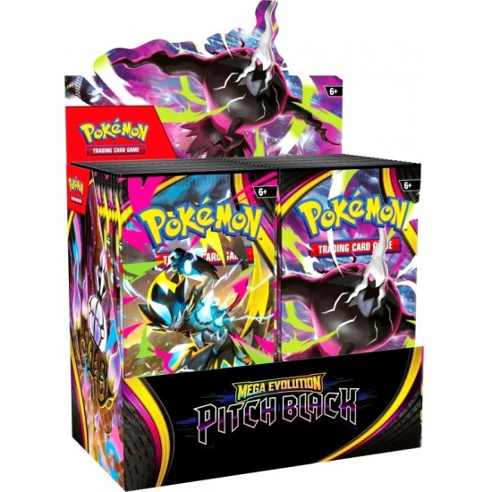 Pokemon Mega Evolution 5: Pitch Black Booster CDU (36ct) RRP £4.29 - RELEASE DATE: JULY 11, 2026 (UNAVAILABLE TO PRE-ORDER AND SUBJECT TO PURCHASING CONDITIONS)