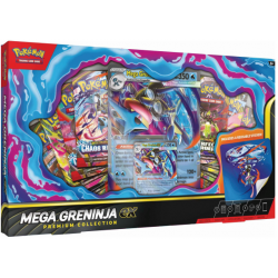 Pokemon Mega Greninja EX Premium Collection rrp £39.99 - RELEASE DATE: JULY 3, 2026 (UNAVAILABLE TO PRE-ORDER AND SUBJECT TO PURCHASING CONDITIONS) Pokemon Mega Greninja EX Premium Collection rrp £39.99 - RELEASE DATE: JULY 3, 2026 (UNAVAILABLE TO PRE-ORDER AND SUBJECT TO PURCHASING CONDITIONS)