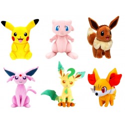 Pokemon 8" Assortment Plush (6ct) RRP £13.99