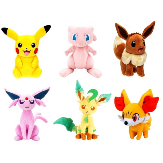 Pokemon 8" Assortment Plush (6ct) RRP £13.99