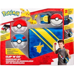 Pokemon (4624) Clip n Go Bandolier Set (4ct) RRP £24.99 Pokemon (4624) Clip n Go Bandolier Set (4ct) RRP £24.99