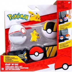 Pokemon (4741) Clip n Go Belt Set (4ct) RRP £19.99 Pokemon (4741) Clip n Go Belt Set (4ct) RRP £19.99