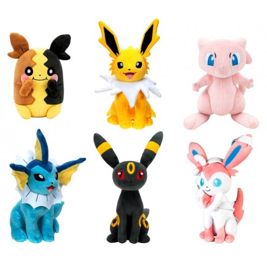Pokemon 8" Assortment Plush (6ct) RRP £13.99